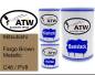 Preview: Mitsubishi, Fargo Brown Metallic, C46 / PV8: 500ml Lackdose + 500ml Klarlack + 250ml Härter - Set, von ATW Autoteile West.